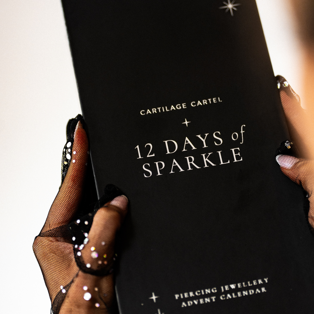 12 Days of Sparkle Piercing Jewellery Advent Calendar