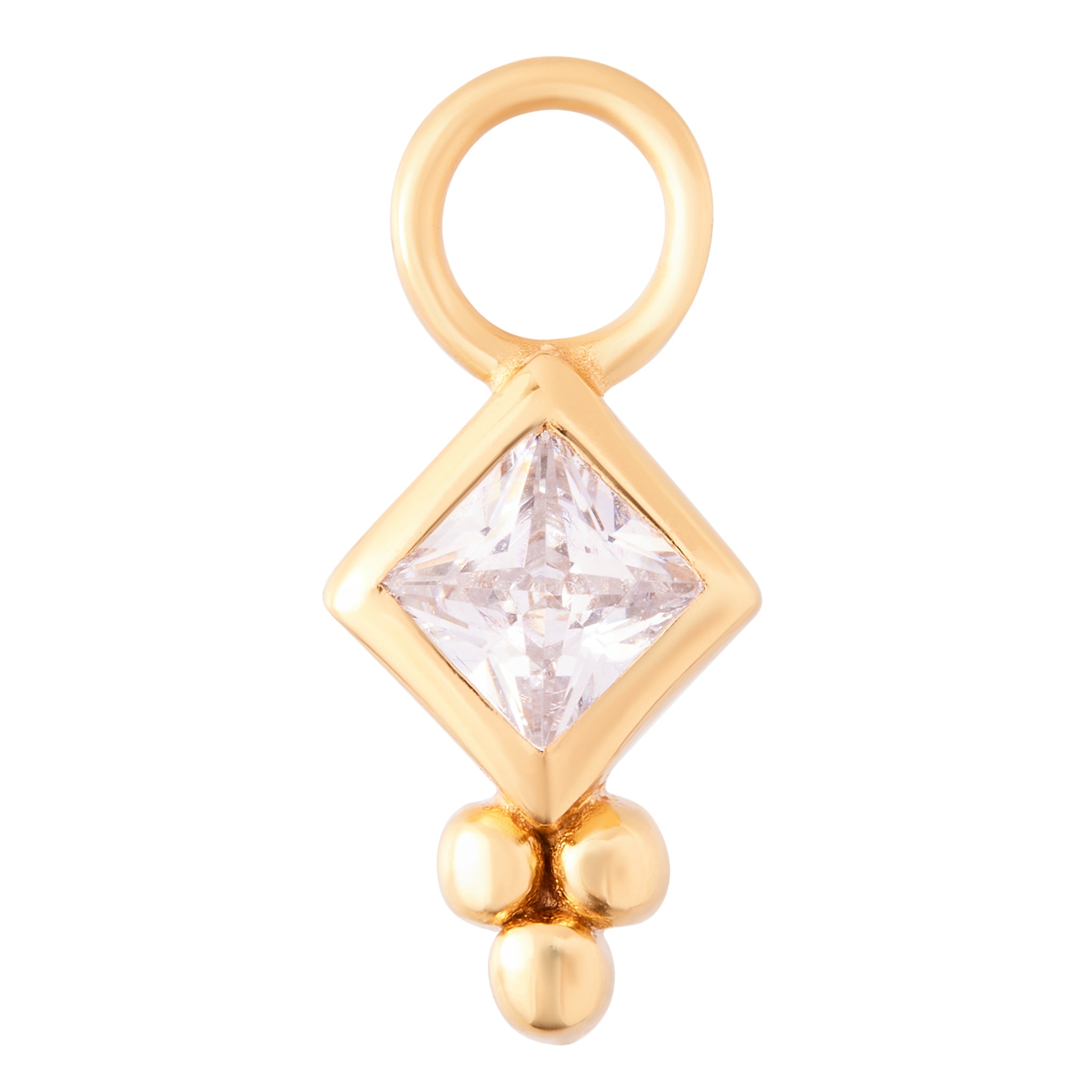 Aria Sparkle Charm - Gold