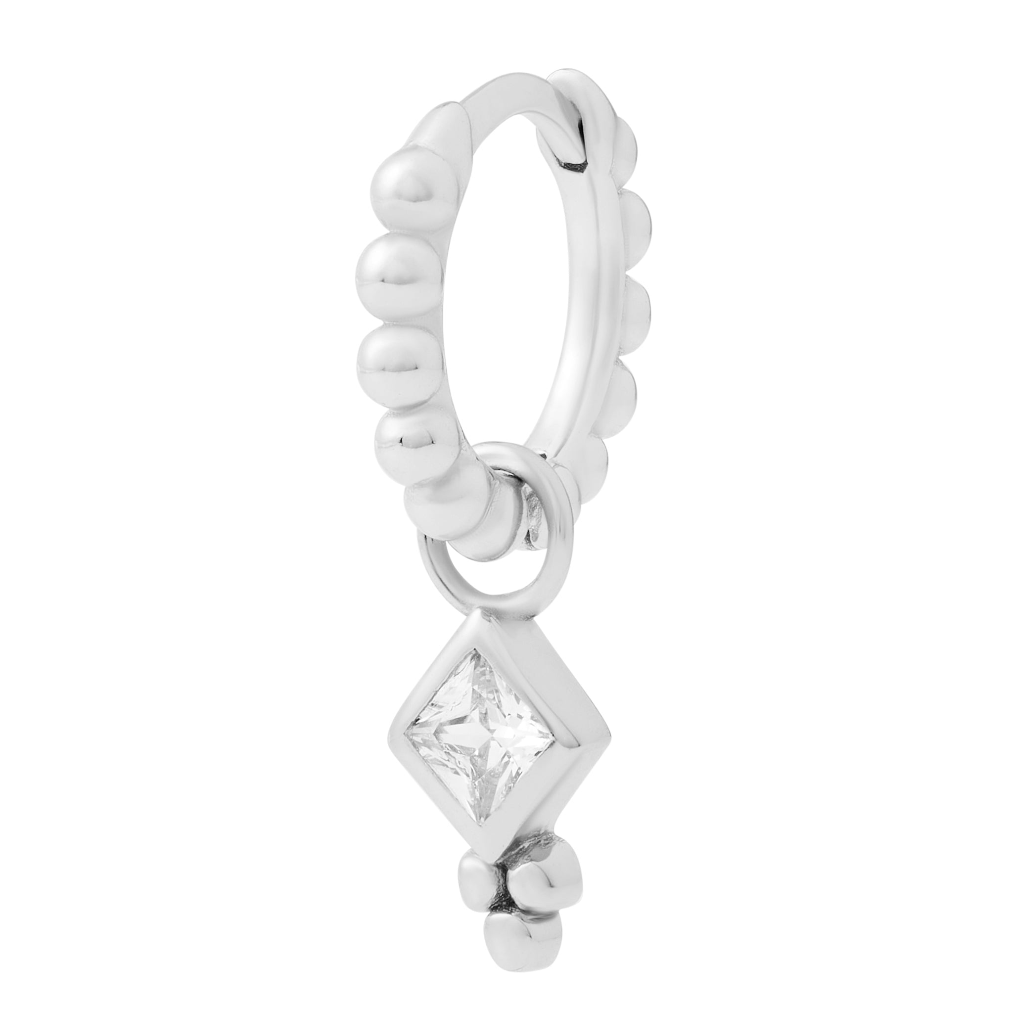 Aria Sparkle Charm - Silver