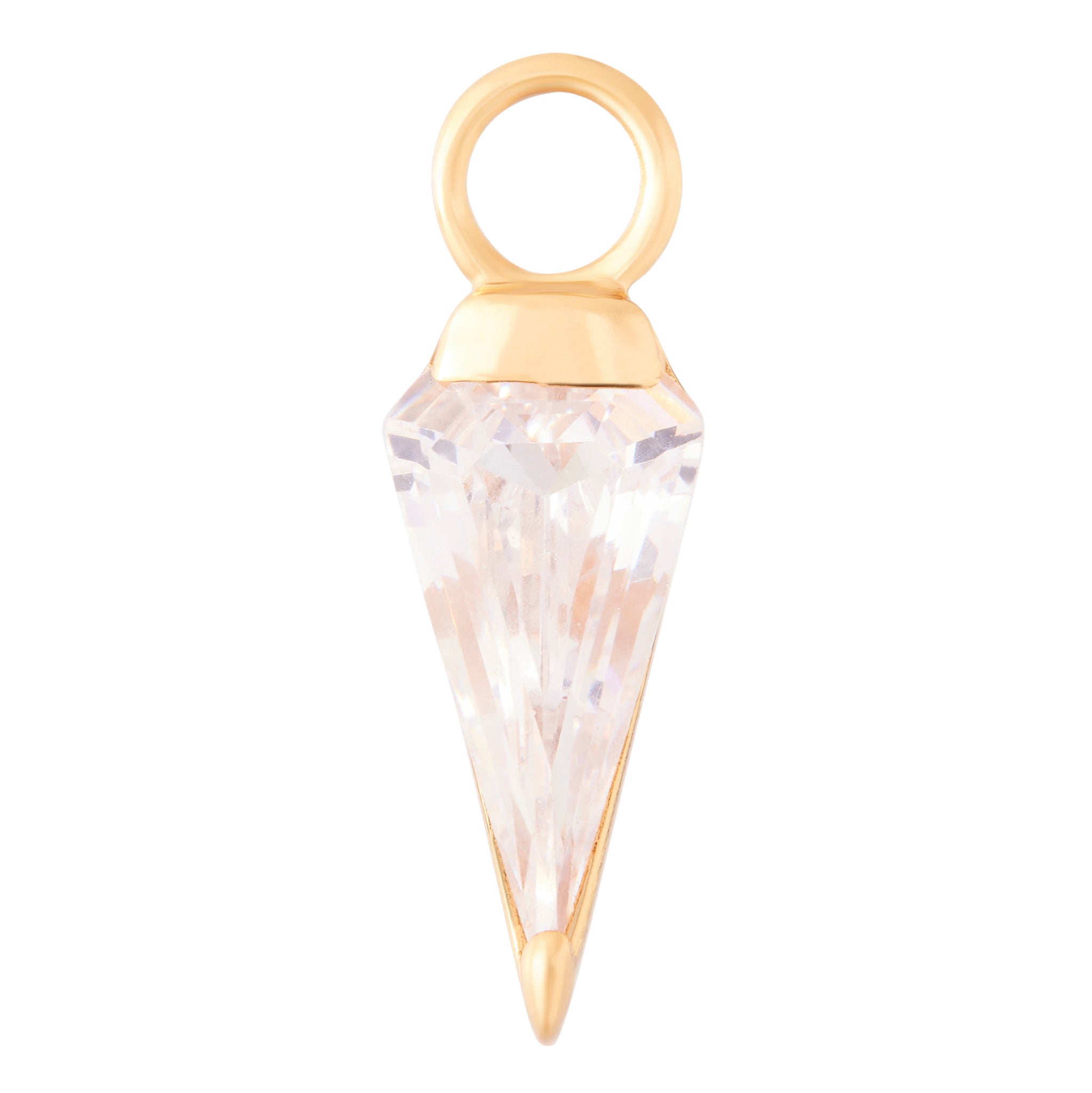 Silhouette Charm - Gold