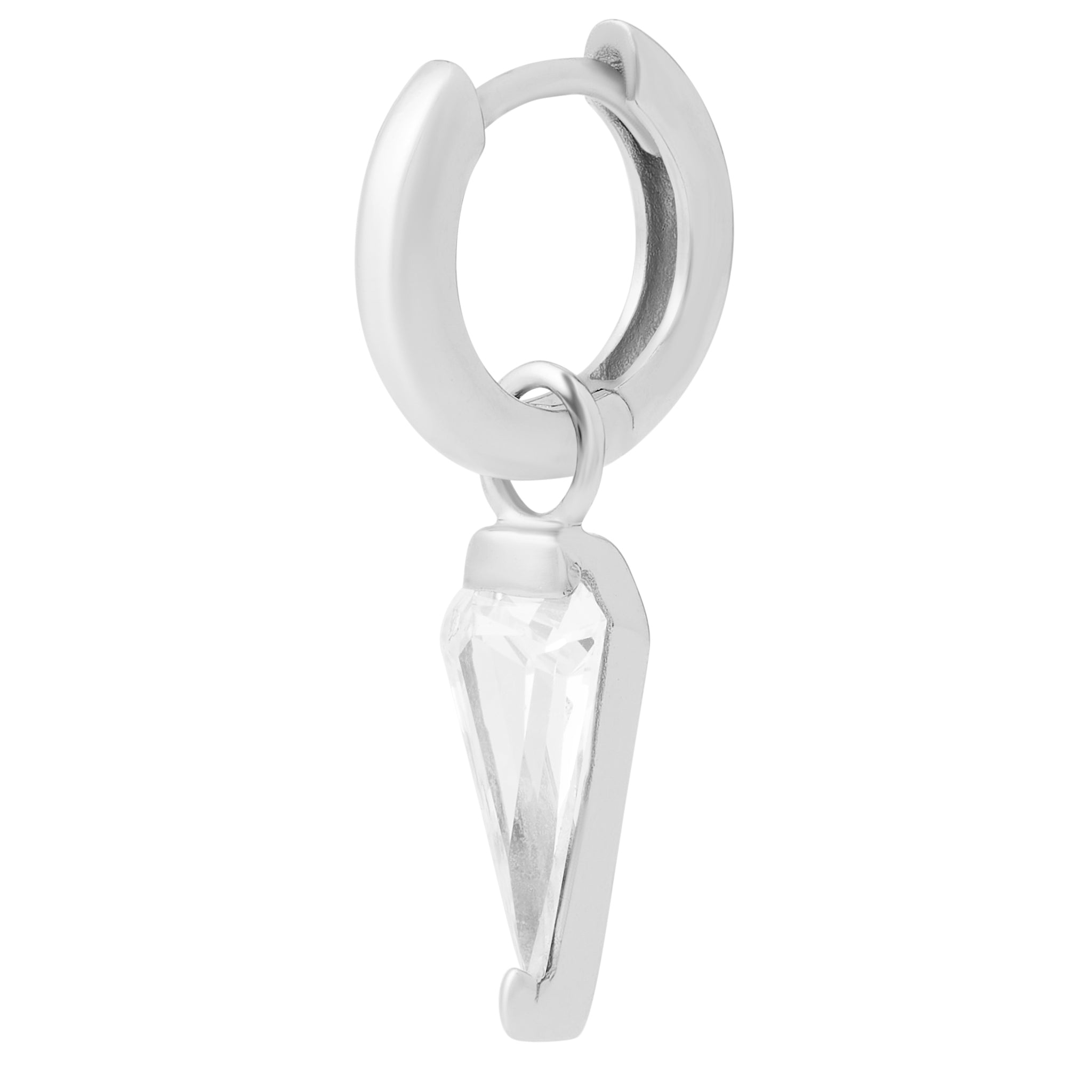 Silhouette Charm - Silver