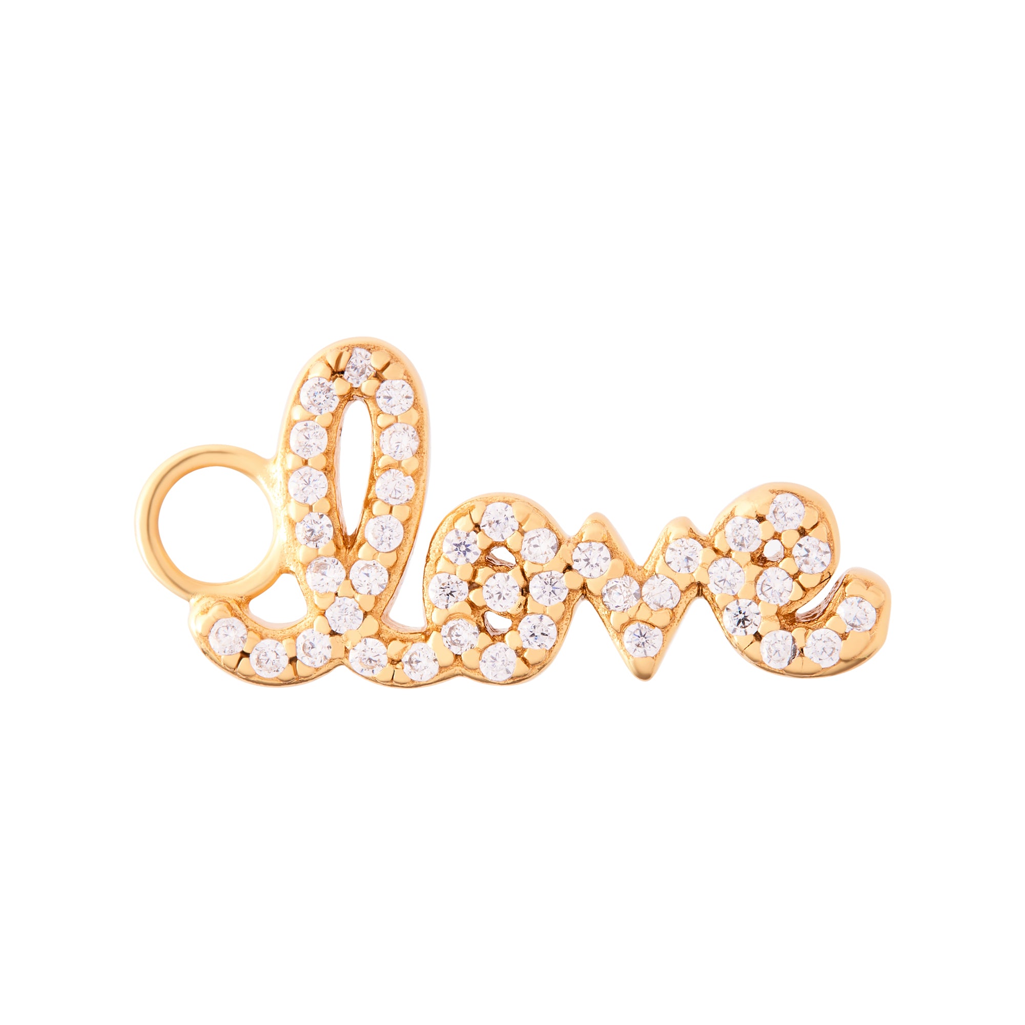 Love Letter Charm - Gold