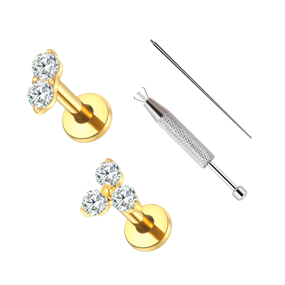 The Flat Back Sparkle Starter Kit Gold