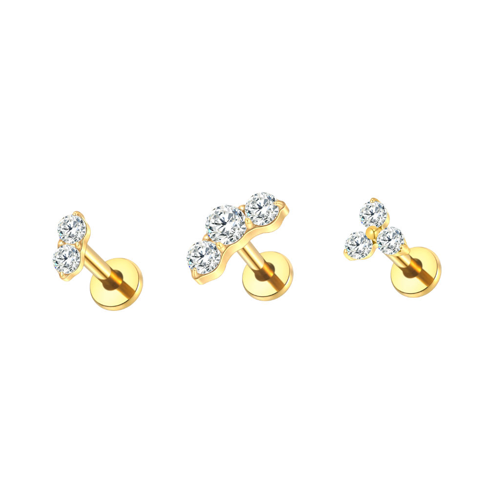 Sparkle Stacking Set Gold
