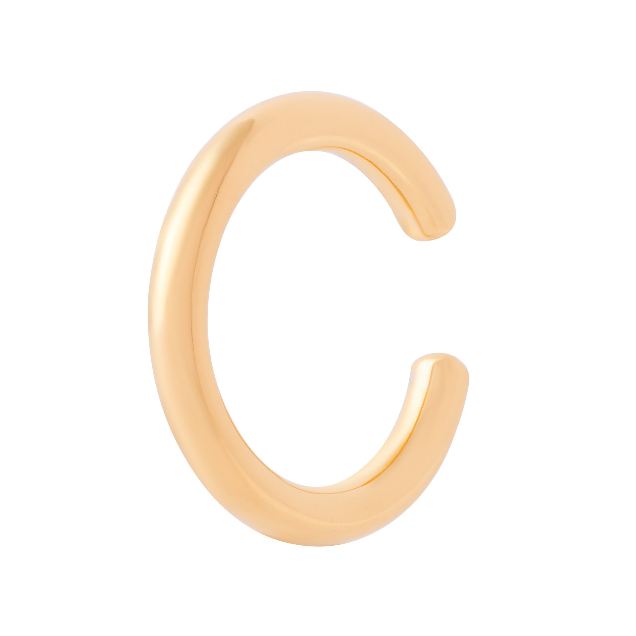 Plain Ear Cuff Gold