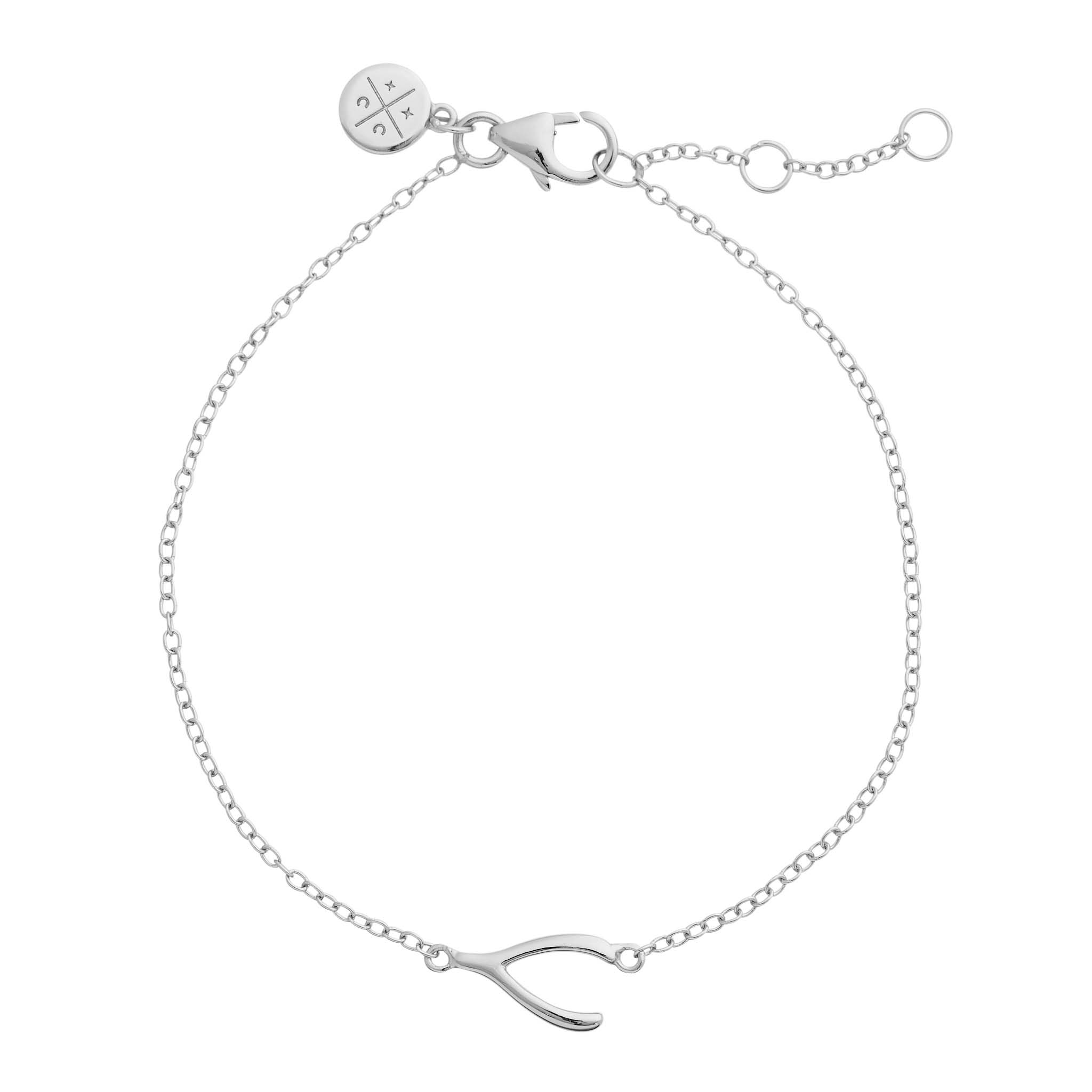 Wishbone Bracelet Silver