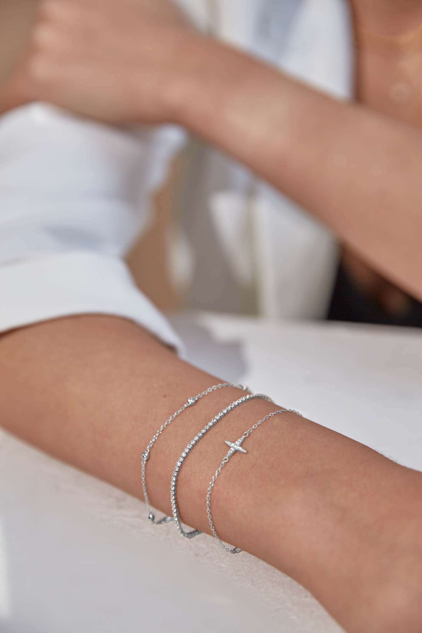 North Star Bracelet Silver