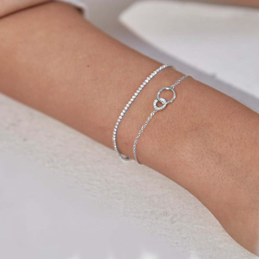 Infinity Bracelet Silver
