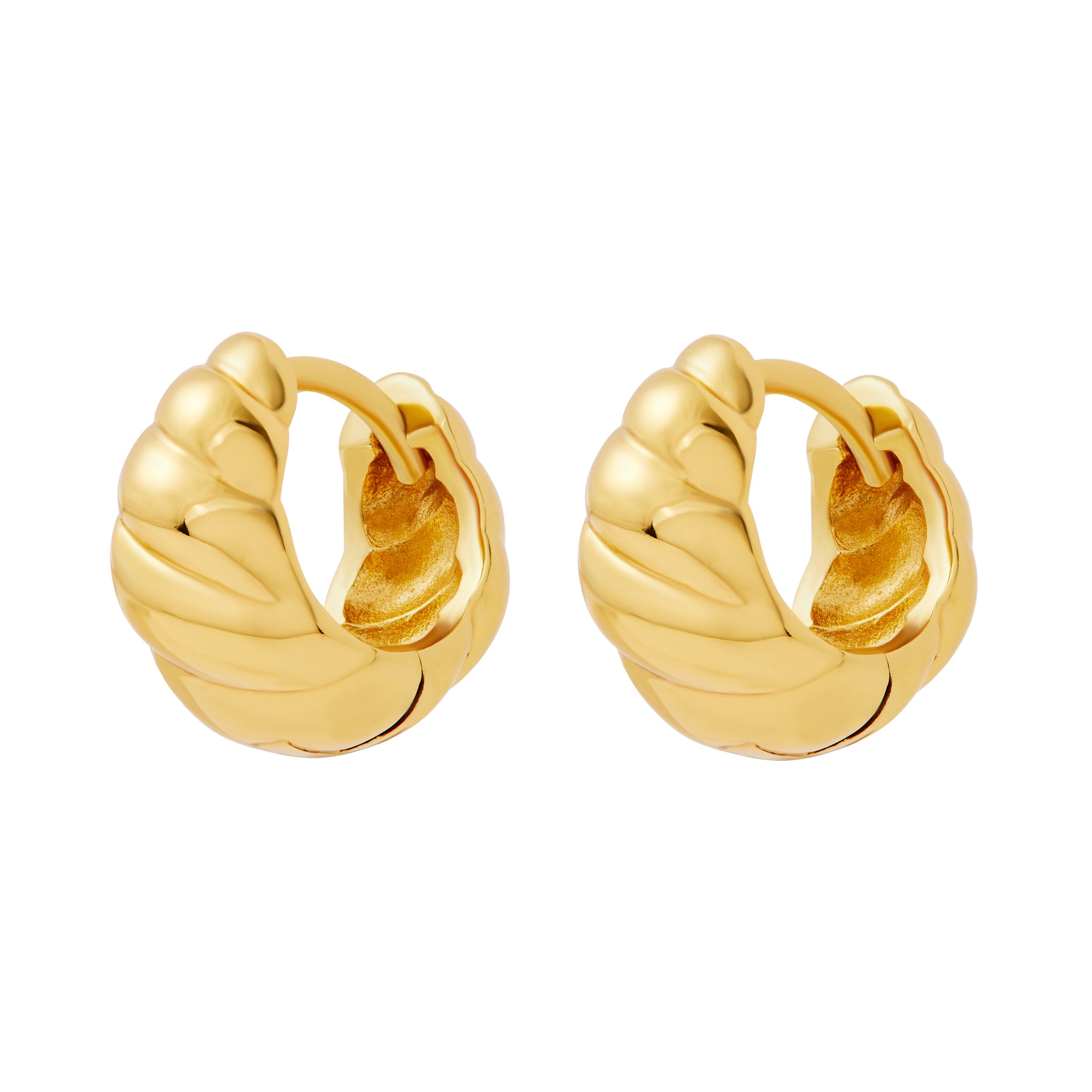 Croissant Tapered Huggies Gold