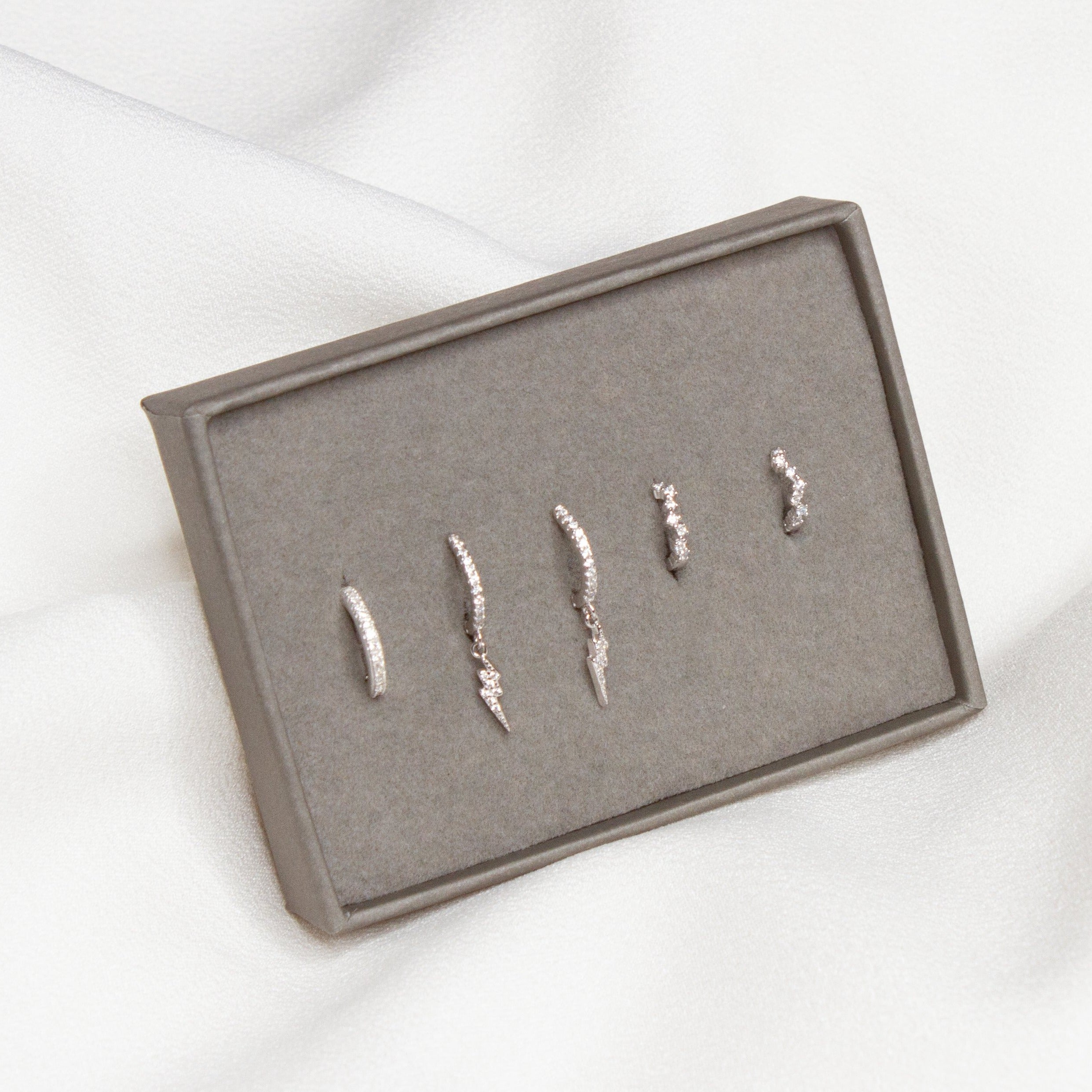 Bestsellers Ear Stacking Set Silver
