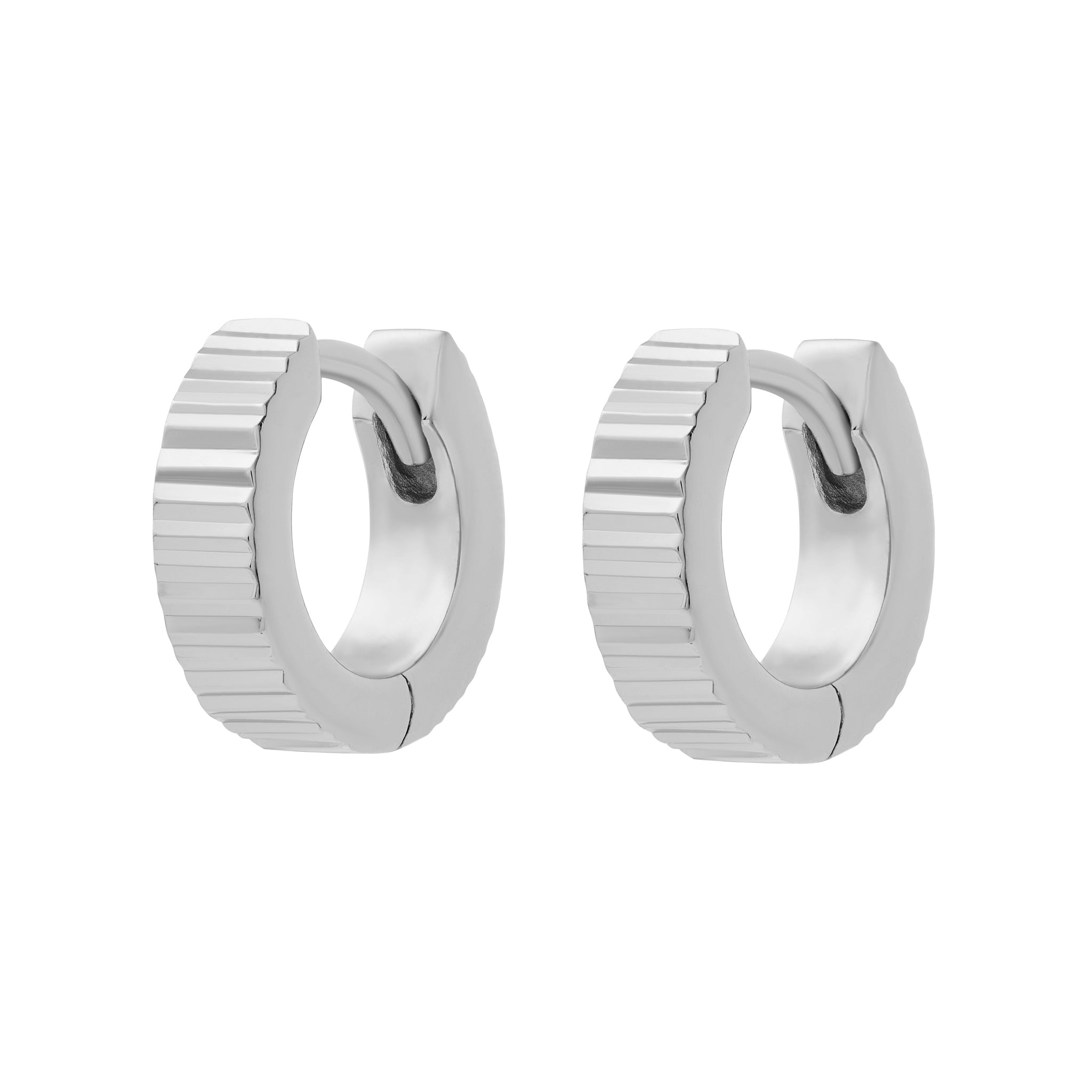 Fluted Huggies Silver
