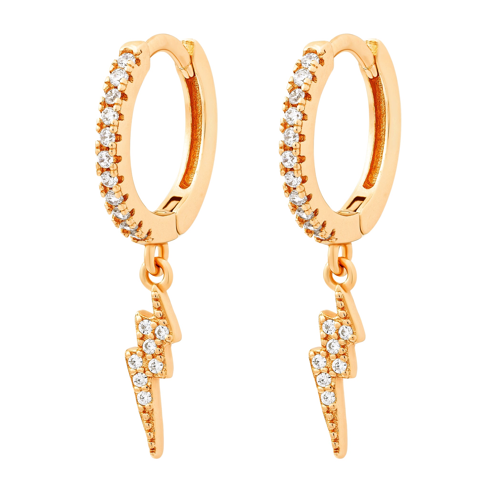 Stormi Hoops Gold