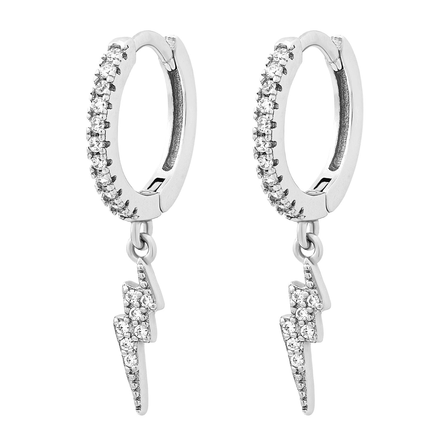 Stormi Hoops Silver