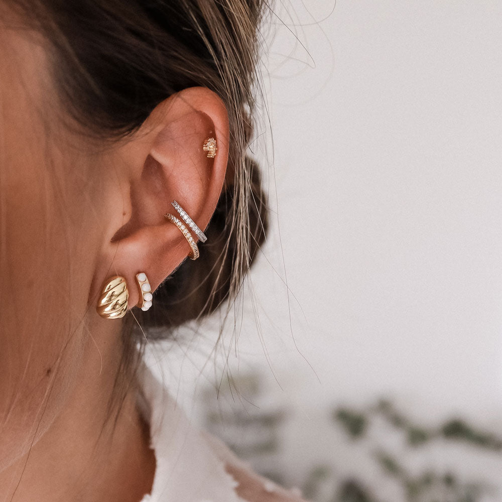 Sparkle Ear Cuff Gold