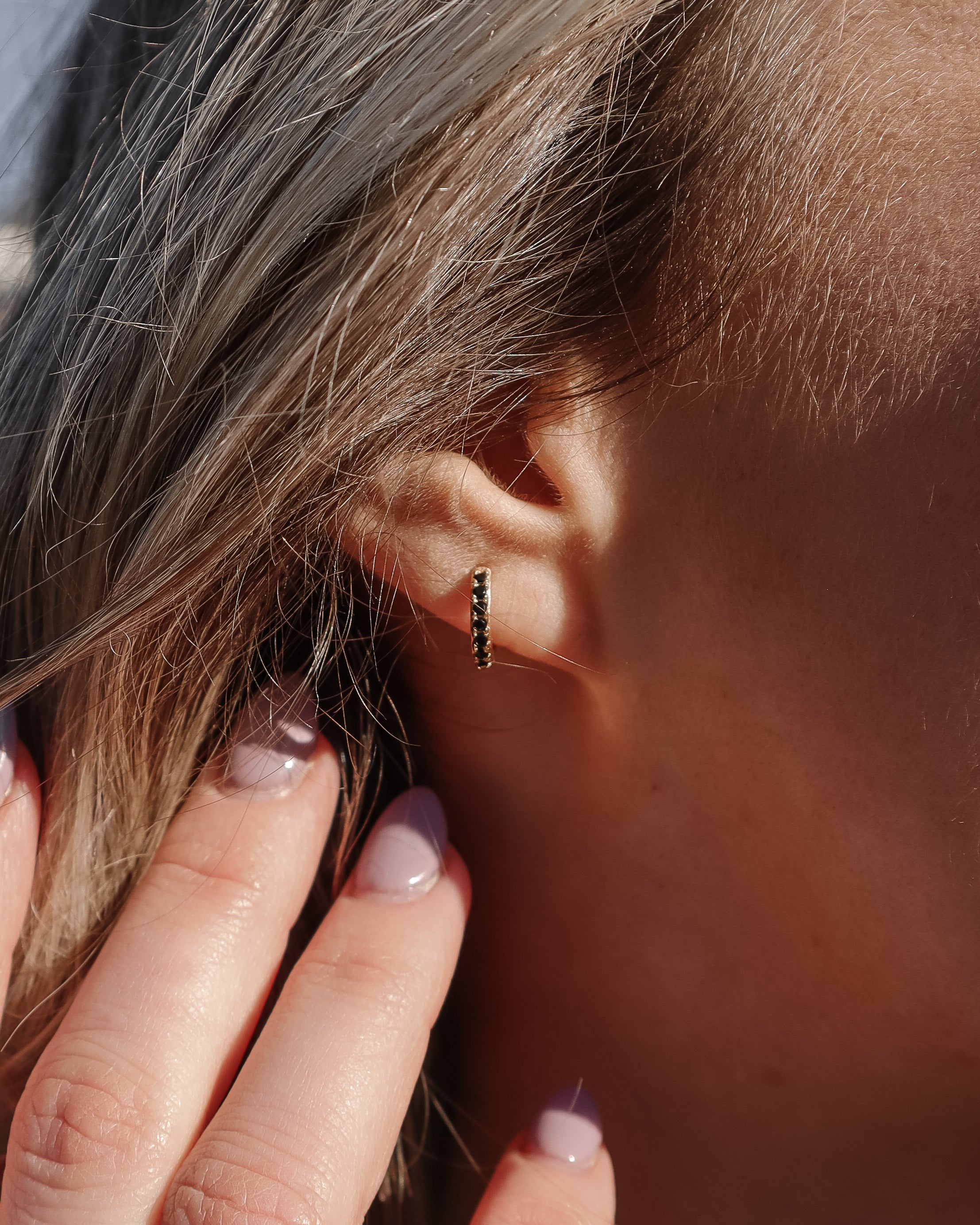 Adorned Huggies Gold & Black