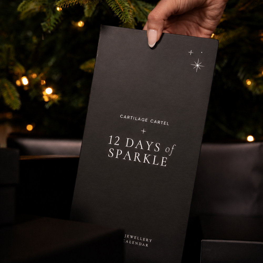 12 Days of Sparkle Piercing Jewellery Advent Calendar