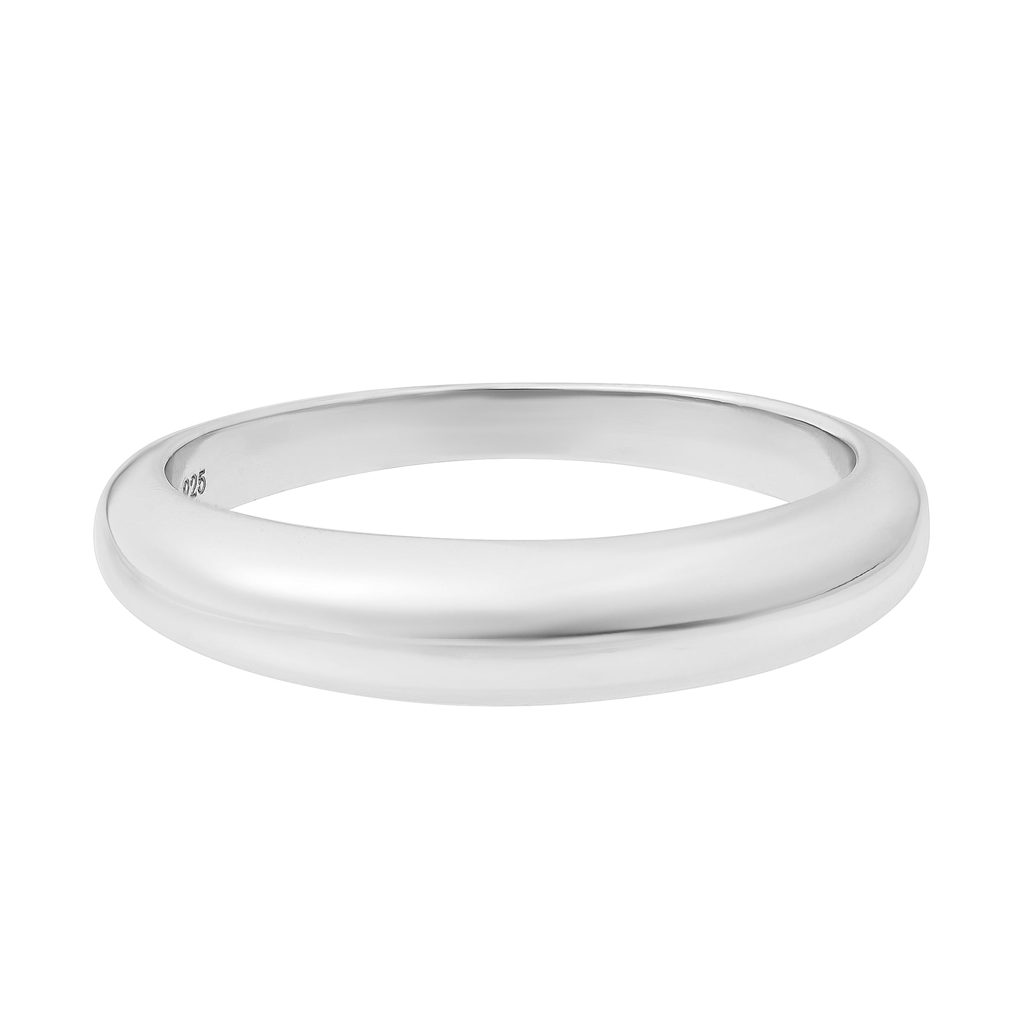 Mini Dome Ring - Silver