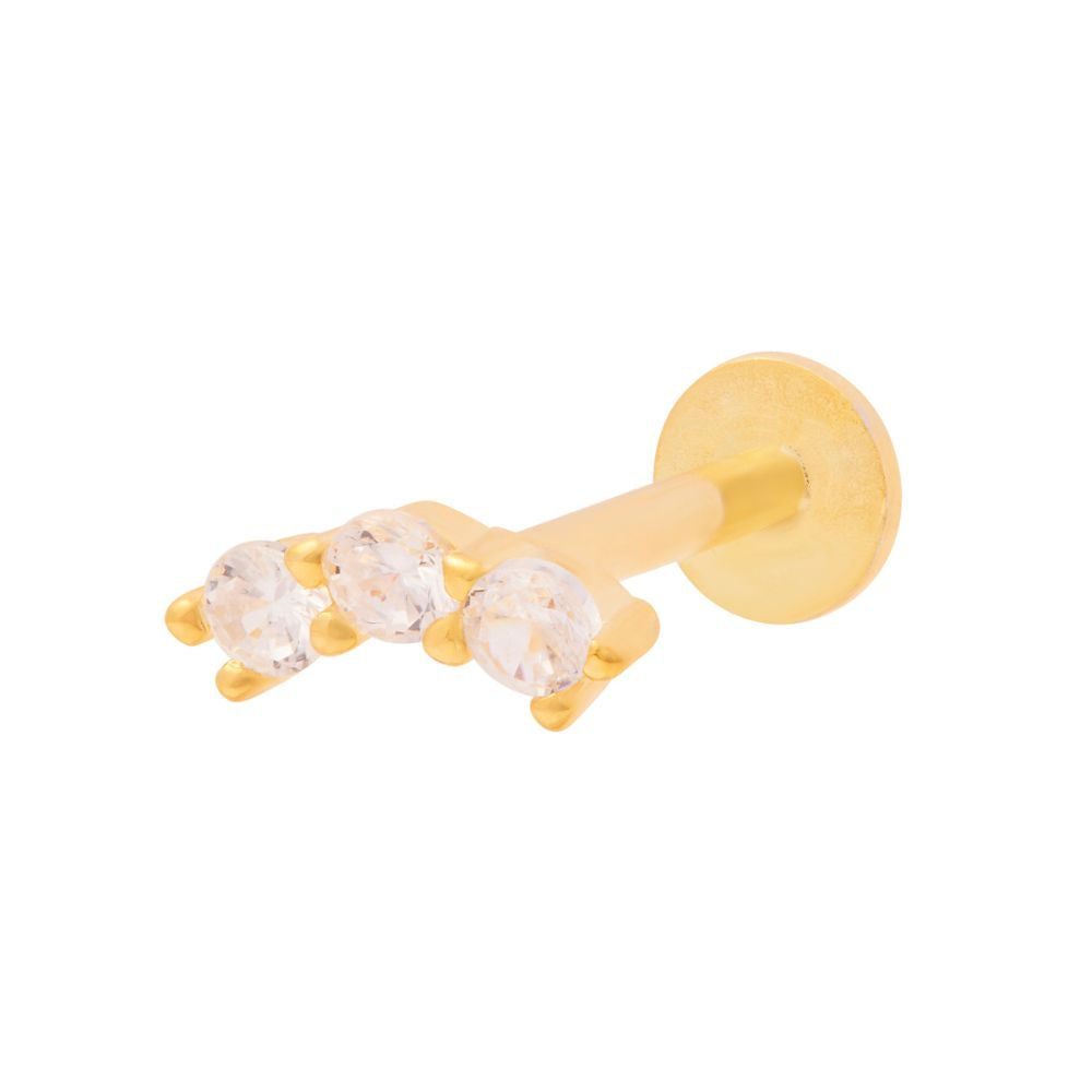 Mini Sparkle Climber Labret Gold