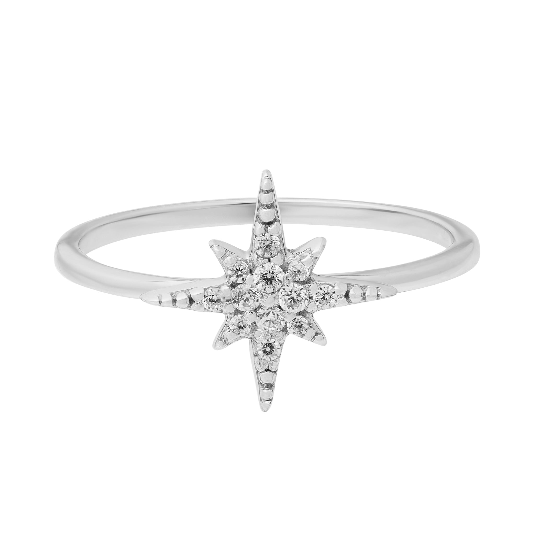 Starburst Ring - Silver