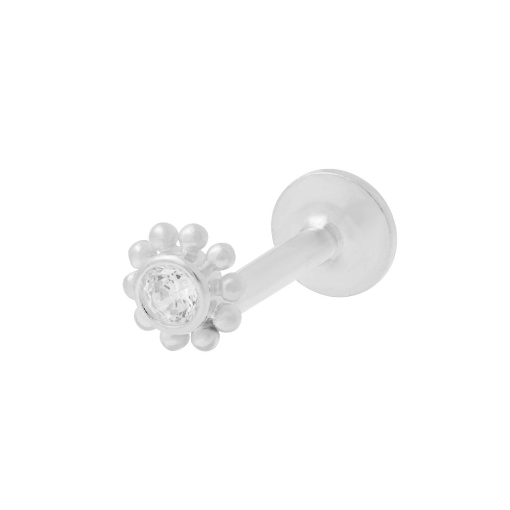 Solace Labret Stud Silver