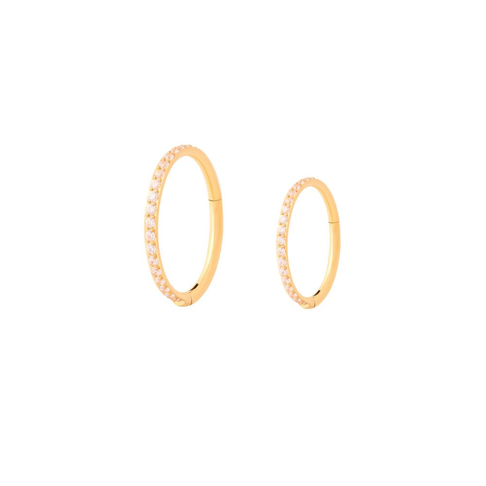 Sparkle Clicker Tiny Gold - 6mm -8mm