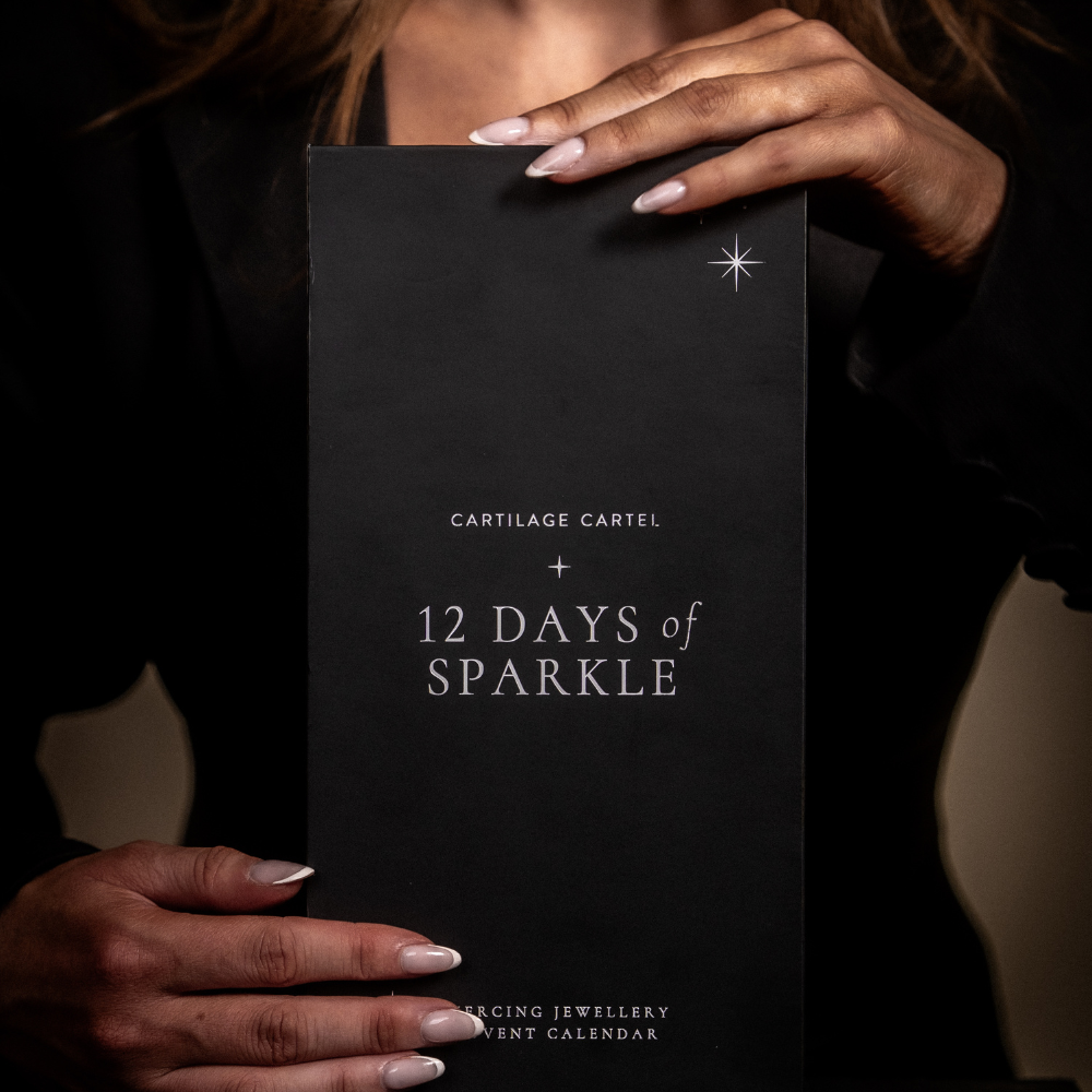 12 Days of Sparkle Piercing Jewellery Advent Calendar