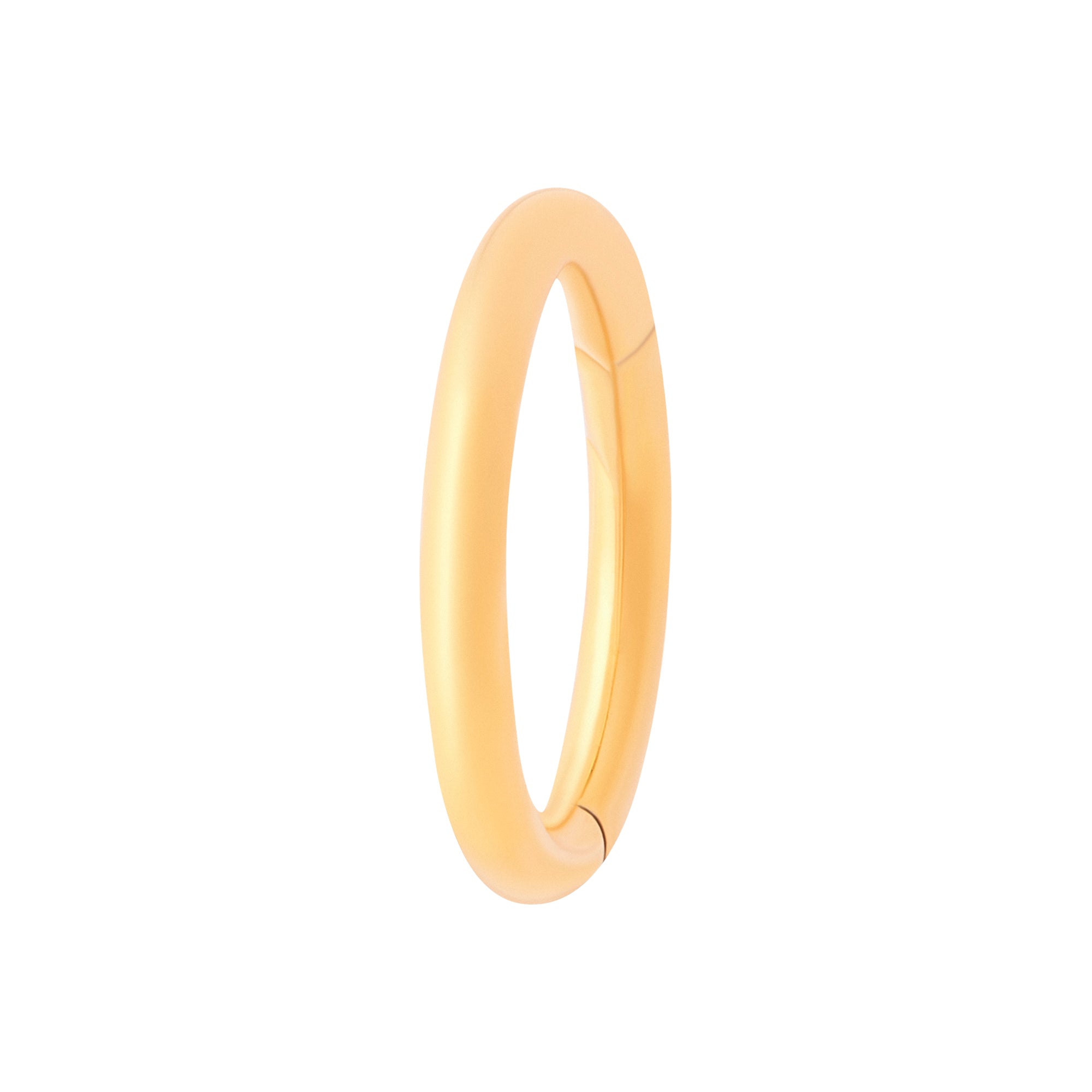 Plain Cartilage Hoop Gold - 6-12mm