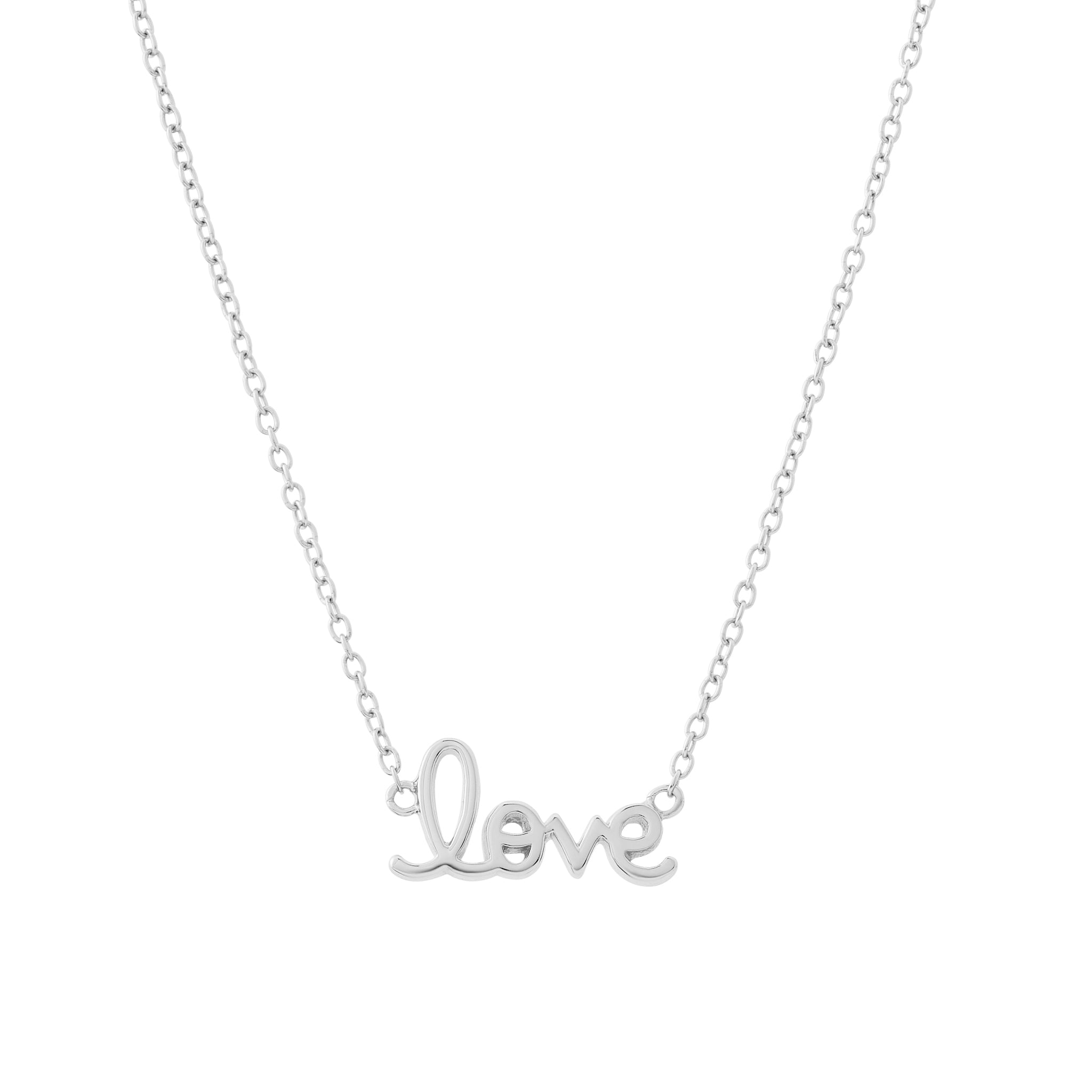 Love Necklace - Silver
