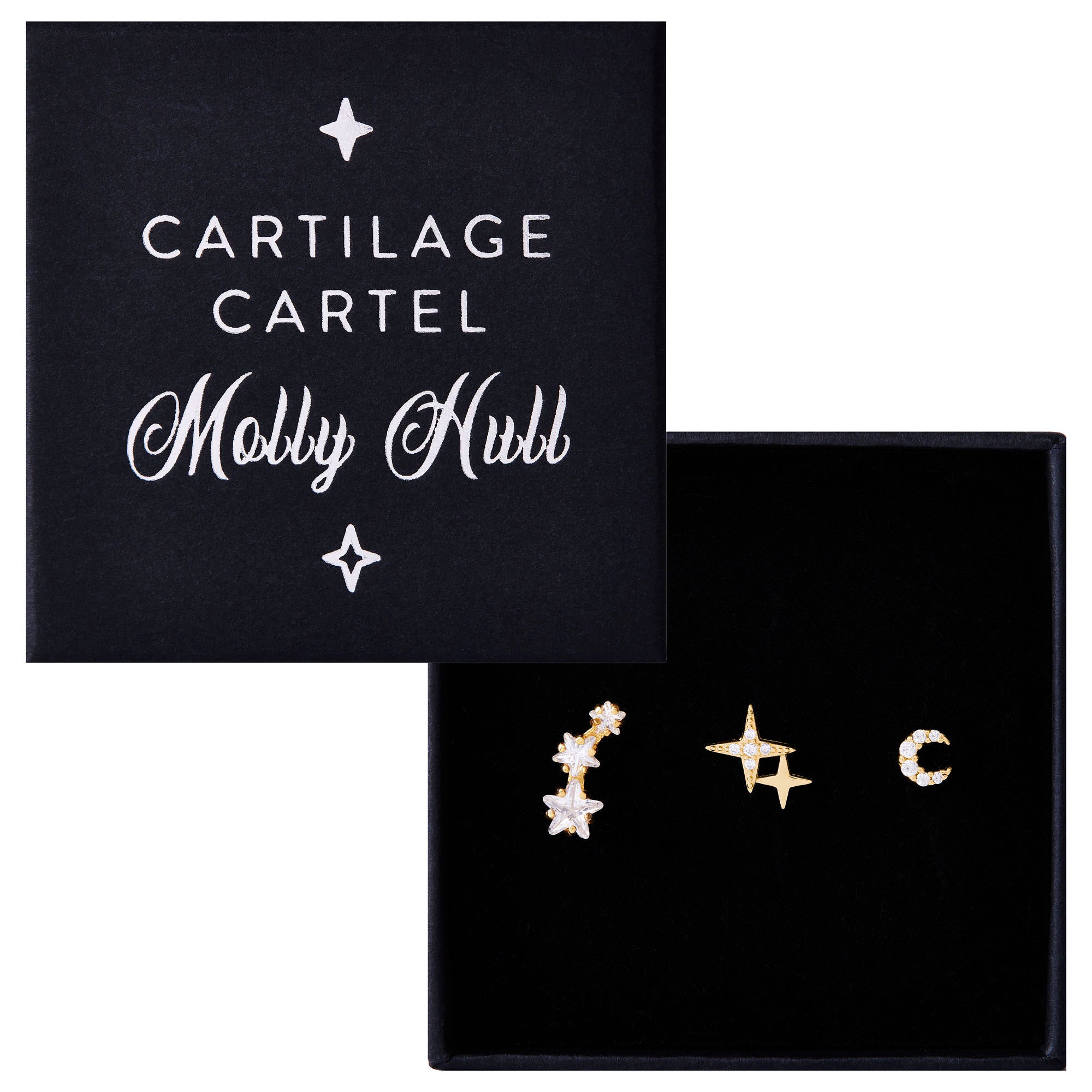 Mollys Midnight Stacking Set Gold