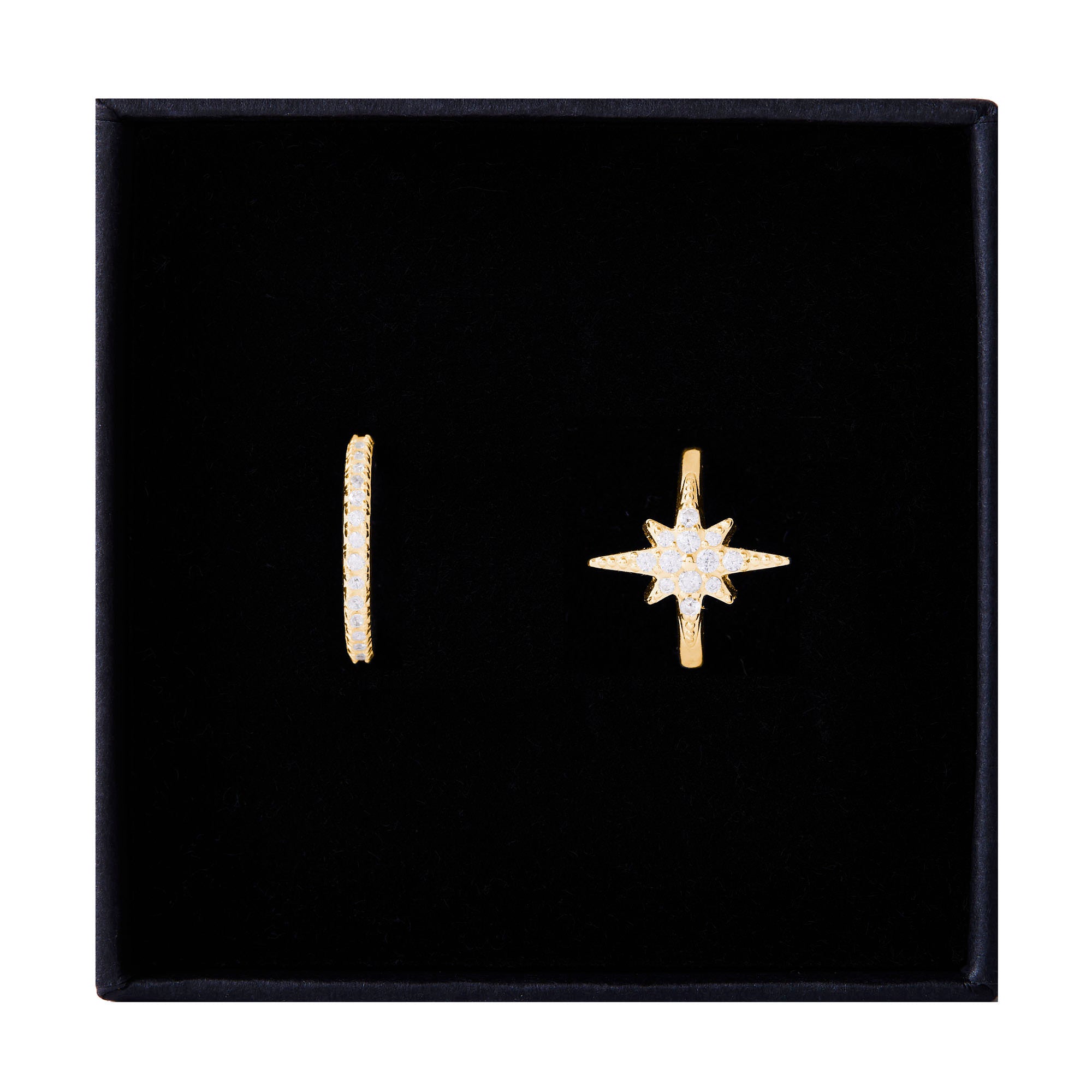 Trick or Treat Ear Cuff Set Gold