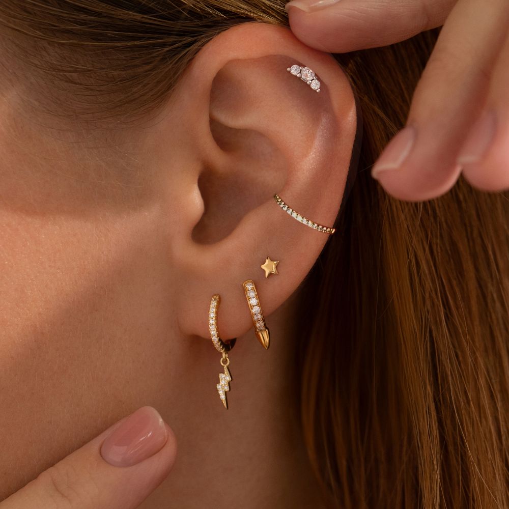 Sparkle Clicker Gold 10mm - 14mm