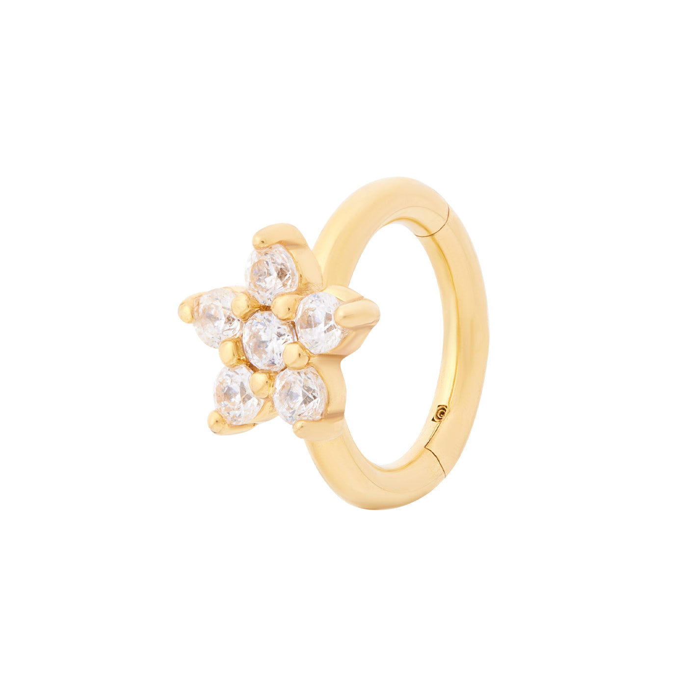 Aura Cartilage Hoop - Gold