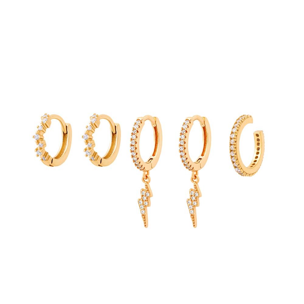 Bestsellers Ear Stacking Set Gold