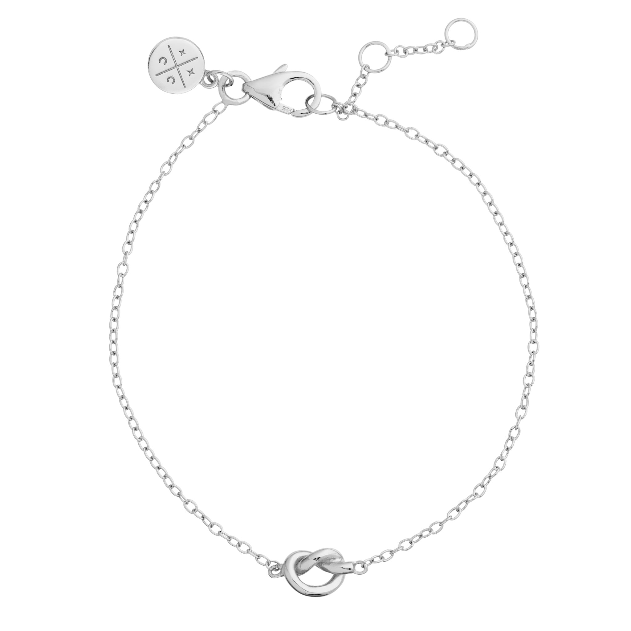 Love Knot Bracelet Silver