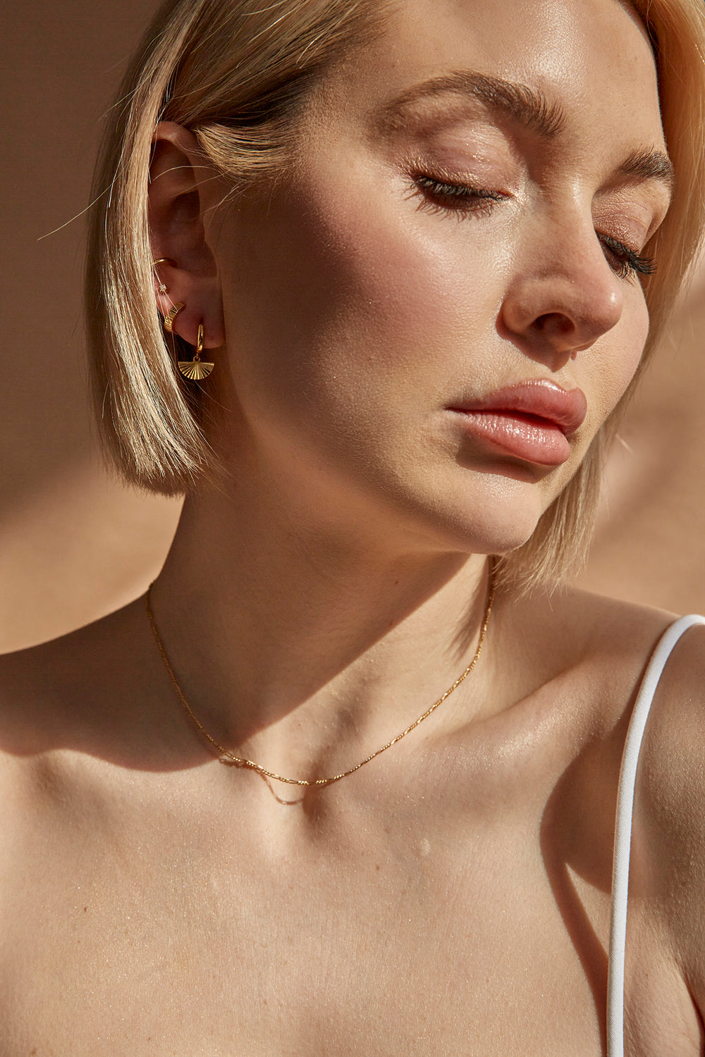 Gold Huggies - Key main image 1