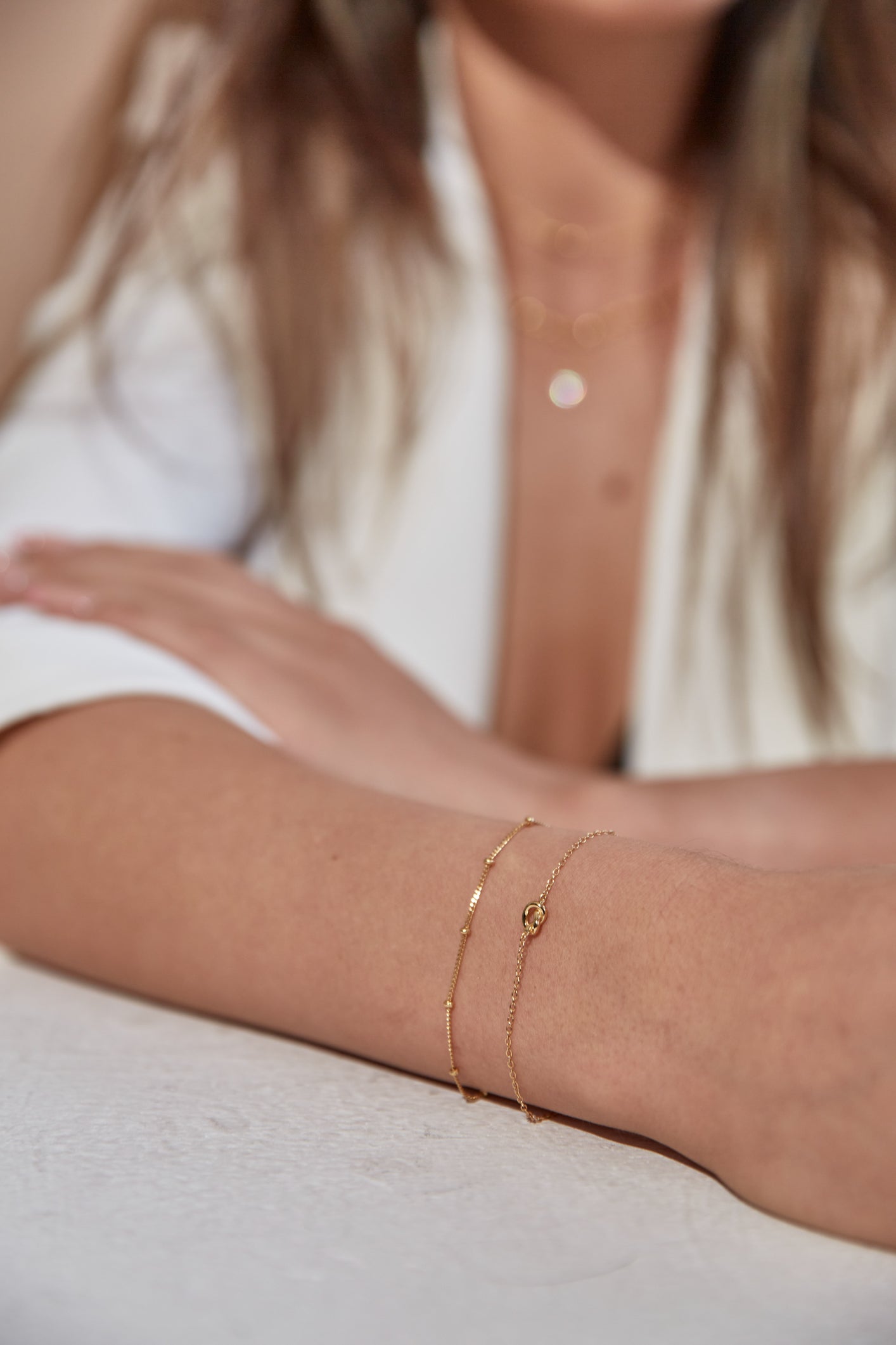 Love Knot Bracelet Gold