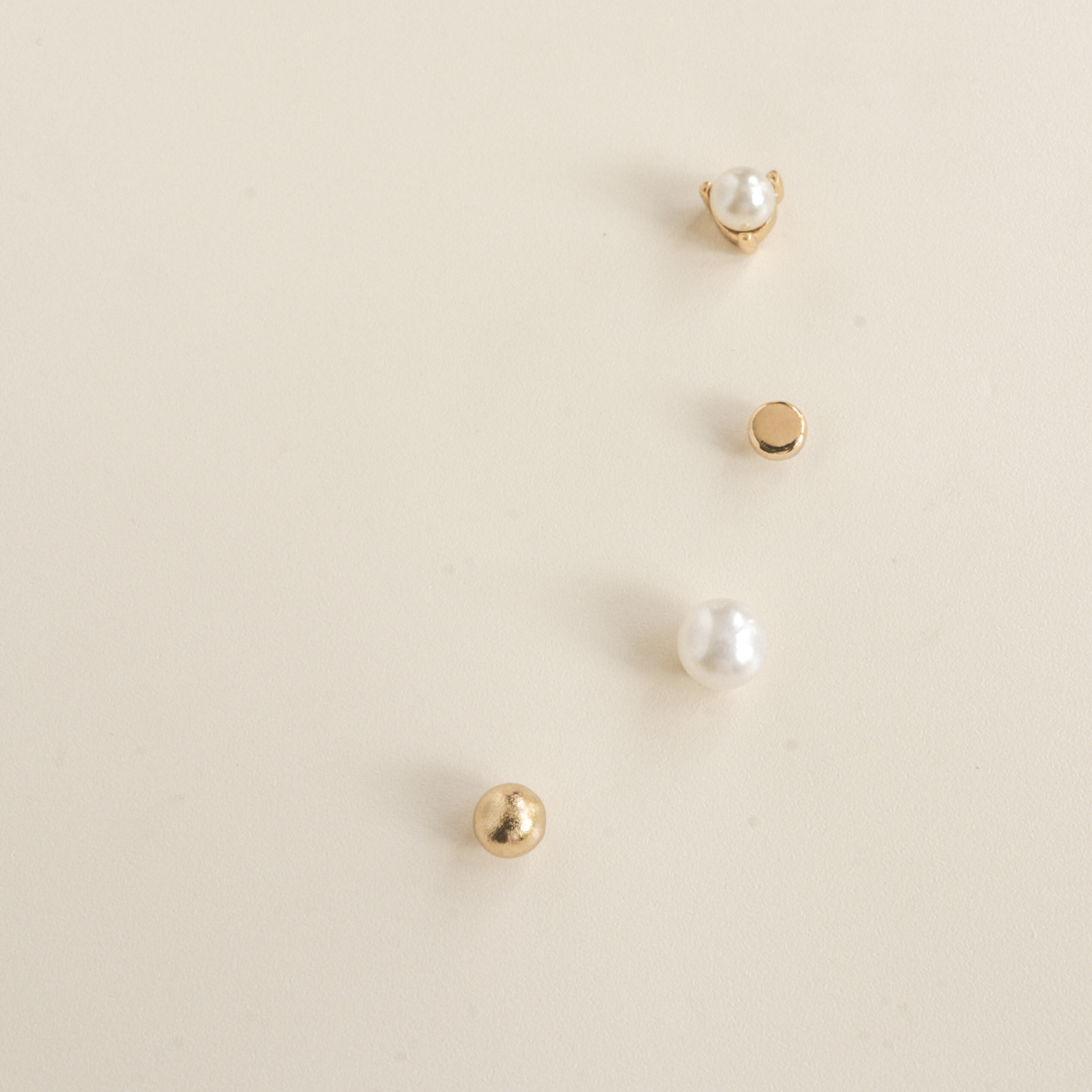 Freshwater Pearl Studs Silver